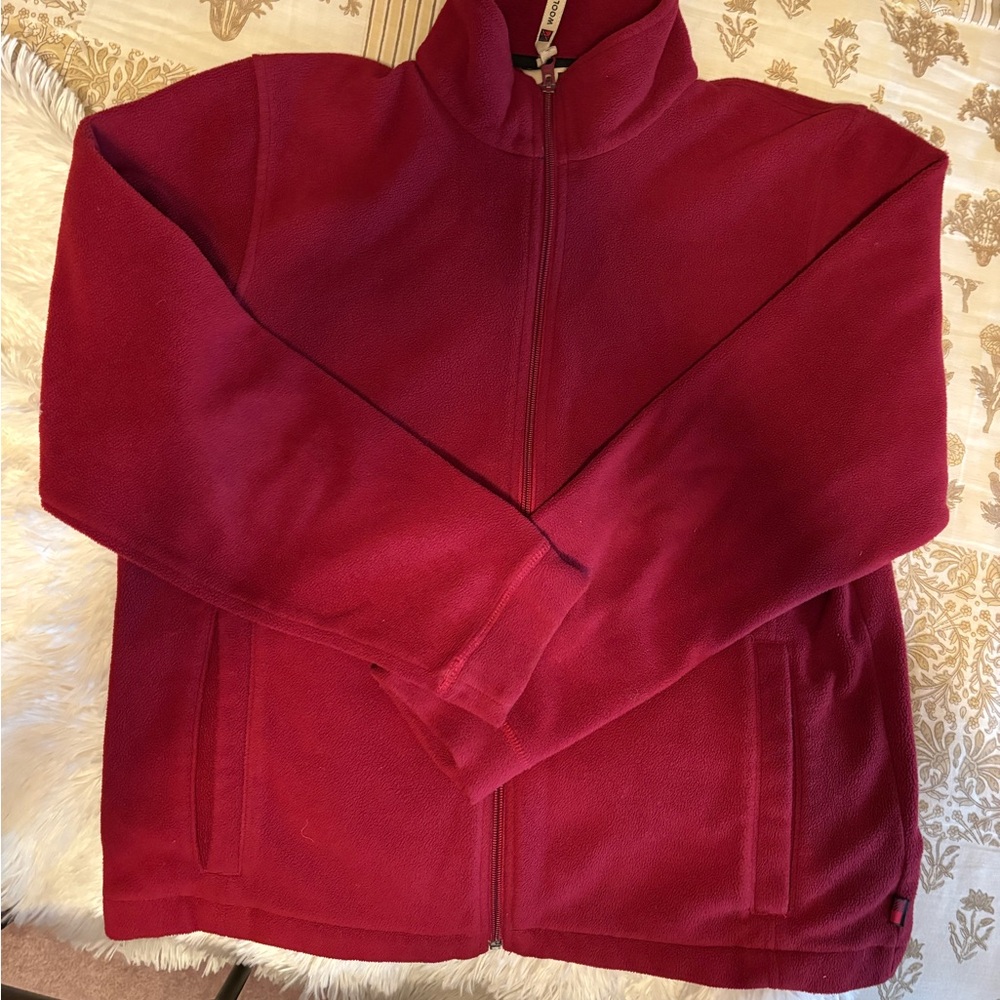 Woolrich Red Fleece Jacket